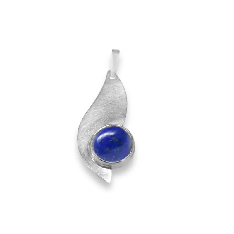 Sterling silver and Lapis Lazuli Pendant